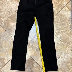 NYDJ black stretch jeans 16